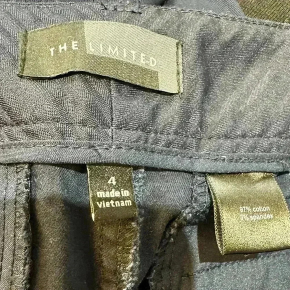 The Limited Navy Blue Size 4 Straight Leg Dress Pant - Picture 3 of 3